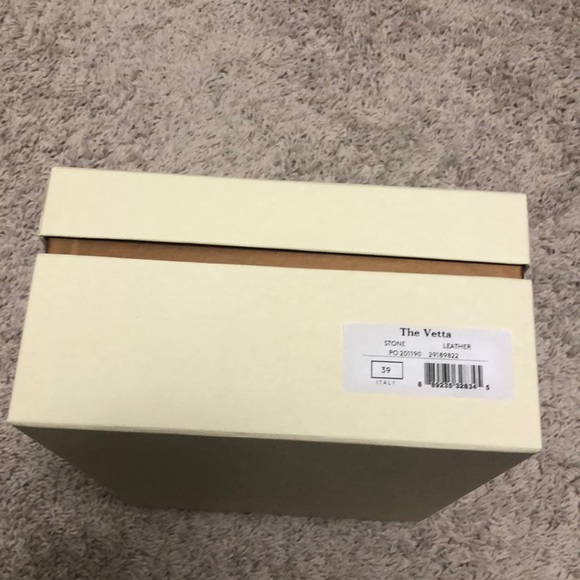 M.Gemi Shoes - M.Gemi Vetta heel in Stone size 8.5/39